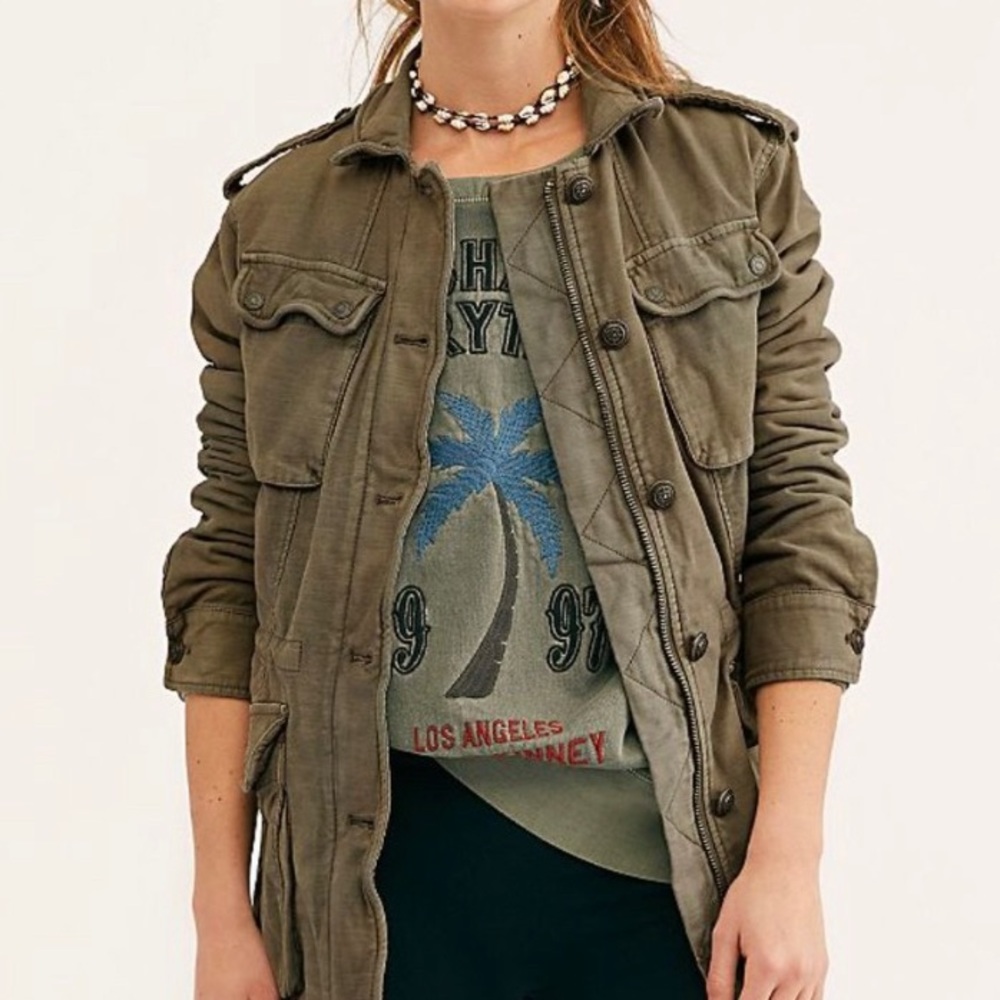 Free People Combat Jacket